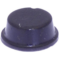 Ножка приборная 10х4 мм, клейкая, черная, 1 шт Toolcraft PD2104SW