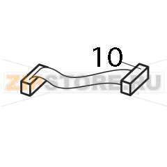 RTC interface cable Toshiba TEC B-852-TS22-QQ-R RTC interface cable Toshiba TEC B-852-TS22-QQ-RЗапчасть на деталировке под номером: 10