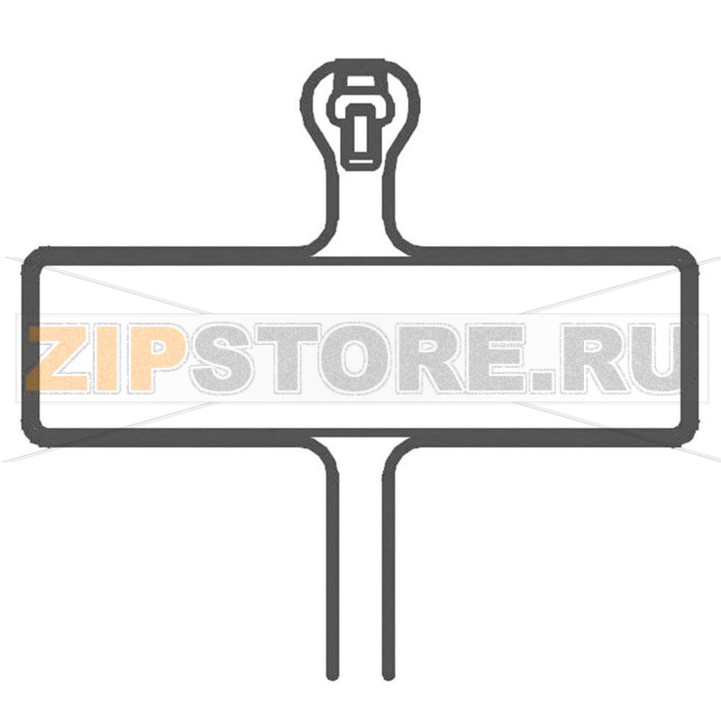 Стяжки кабельные 107 мм, серые, 1 шт Panduit BM1M-C 