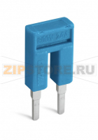 Перемычка; 2-канальные; изолированные; синие Wago 2002-402/000-006