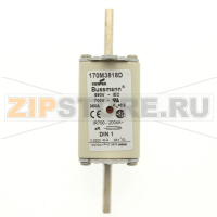 Предохранитель, 350 A, AC 690 В, 200 кА, DIN 1, aR, DIN, IEC Eaton FUSE 350A 690V aR DIN 1 HSDNH