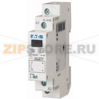 Реле импульсное на DIN-рейку, 16 А: 1 шт Eaton Z-S8/S 