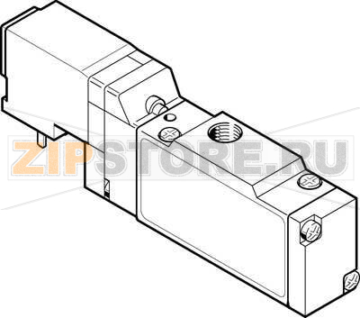 Распределитель с электроуправлением Festo MEH-3/2-1/8-P-I-B 