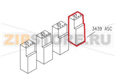 Rele&#039; Termico Prot. Mot. 11RF9 33 Aristarco TR 1650      Rele' Termico Prot. Mot. 11RF9 33 Aristarco TR 1650Запчасть на сборочном чертеже под номером: 3439Название запчасти Aristarco на итальянском языке: Rele' Termico Prot. Mot. 11RF9 33 Aristarco TR 1650