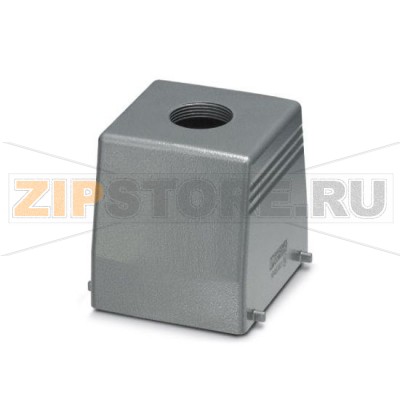 Сальниковый корпус HEAVYCON B32 Phoenix Contact HC-B 32-TFQ-80/O1STM32G для крепления двумя защелками, высота 80 мм, без патрубка 1 x M32, прямой отвод кабеля.Минимальный заказ: 10 шт.Упаковка: 10 шт.