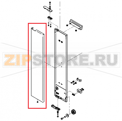 Slide panel cover for disappearing door 10.10/10.20 P3 CONVOTHERM OES 10.10  Slide panel cover for disappearing door 10.10/10.20 P3 CONVOTHERM OES 10.10Запчасть на сборочном чертеже под номером: B013Название запчасти на английском&nbsp;языке:&nbsp;Slide panel cover for disappearing door 10.10/10.20 P3 CONVOTHERM OES 10.10