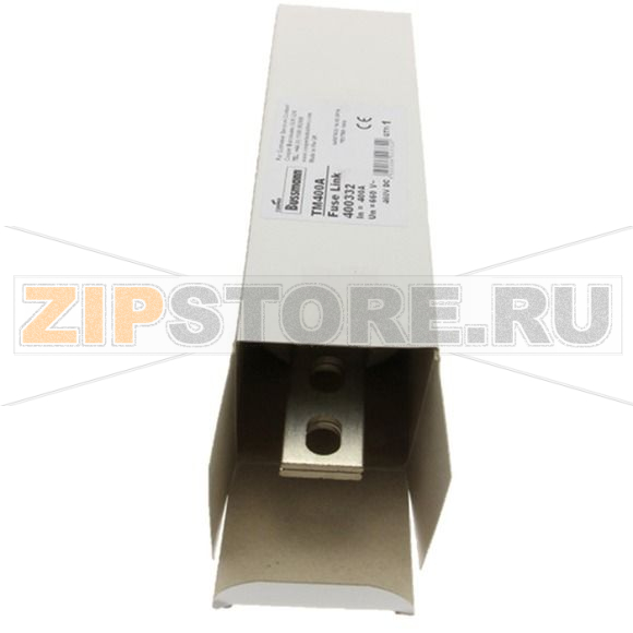 Предохранитель, 400 A, AC 660 В, 80 кА, BS88, 62x256 мм, gL/gG, BS Eaton TMT400A FUSE LINK 