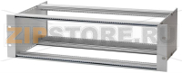Каркасы блочные с профильной боковой стенкой 3 U для шинных плат, 132.5x482.6x218.24 Bopla BGT 22380.Pi