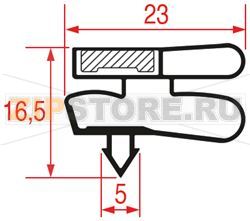 УПЛОТНИТЕЛЬ ВСТАВНОЙ 1720Х590 ММ 