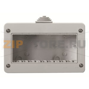 Коробка для открытой установки на 3 модуля, IP40 ABB 2CLA339110N1101 
