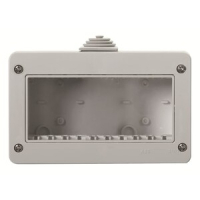 Коробка для открытой установки на 3 модуля, IP40 ABB 2CLA339110N1101