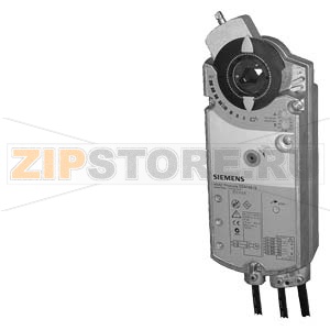 GCA135.1E - Привод воздушной заслонки поворотного типа 3-точечное регулирование, AC/DC 24 В, 18 Нм, пружинный возврат 90/15 с, 2 переключателя, потенциометр Siemens GCA135.1E 