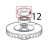 Rubber insert Scotsman AF 124