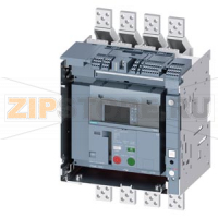 draw-out molded case circuit breaker with guide frame and PSS frame 1600; with RTC and 4AUX trip alarm switch S24; Icu "M" Icu=55kA @ 415V, 4-pole, right ETU660, LSIG, In=1000A display, meas., comm. function Ir=400...1000A Isd=0.6...10xIn, Ii=1.5...15xIn