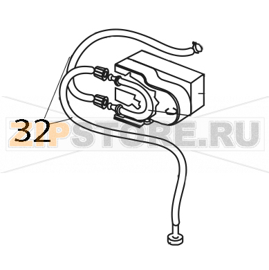 Tubo 4x6 cristal trasparente Elettrobar E51 Tubo 4x6 cristal trasparente Elettrobar E51Запчасть на деталировке под номером: 32
