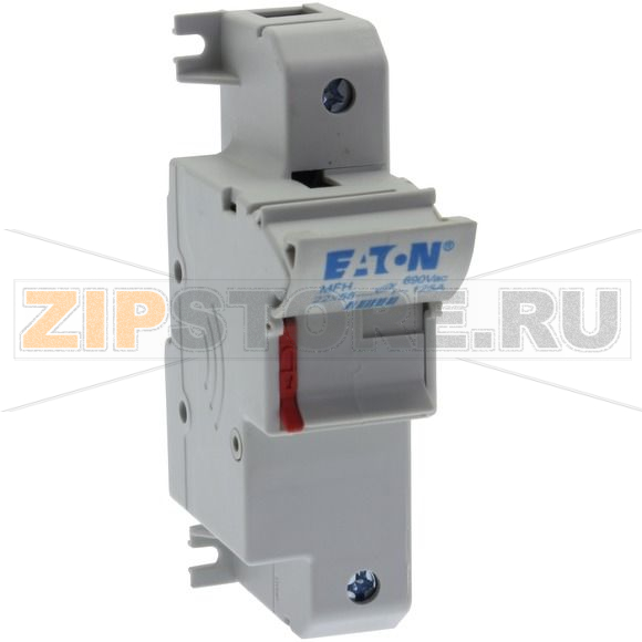 Держатель предохранителя, 125 A, AC 690 В, 22x58 мм, 1P, IEC UL Eaton 1P 22x58 Fuse Holder 