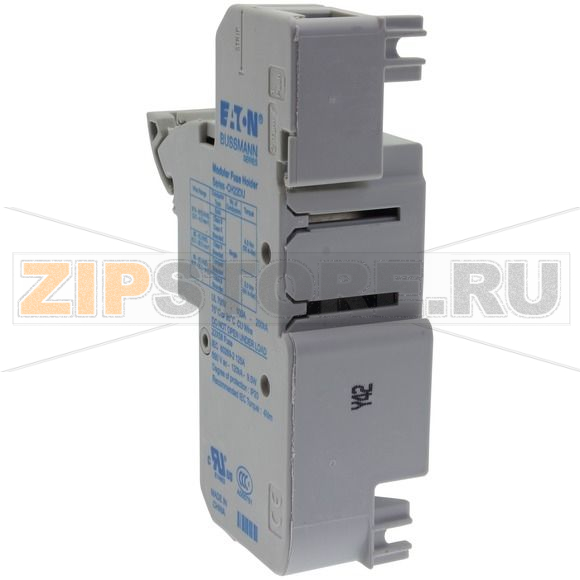 Держатель предохранителя, 125 A, AC 690 В, 22x58 мм, 1P, IEC UL Eaton 1P 22x58 Fuse Holder 