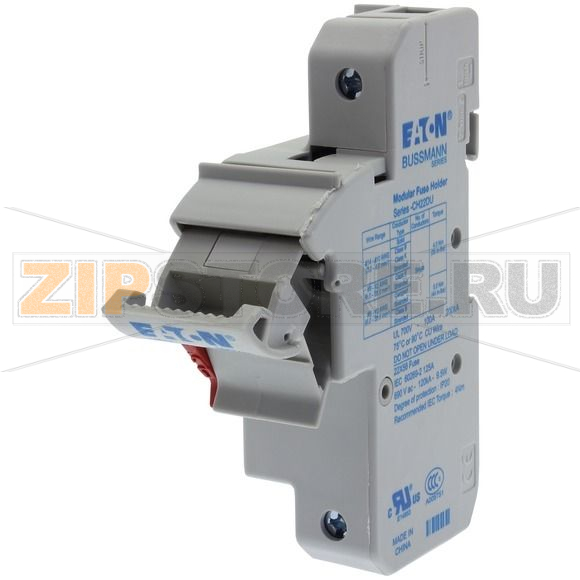 Держатель предохранителя, 125 A, AC 690 В, 22x58 мм, 1P, IEC UL Eaton 1P 22x58 Fuse Holder 