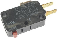 МИКРОВЫКЛЮЧАТЕЛЬ 16 A 250 В С ПЛОСКИМИ КОНТАКТАМИ 4,8 ММ