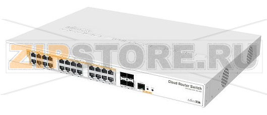 PoE-коммутатор MikroTik CRS328-24P-4S+RM 