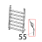 Sonda al cuore stampata L=2000 Unox XBC 615EG
