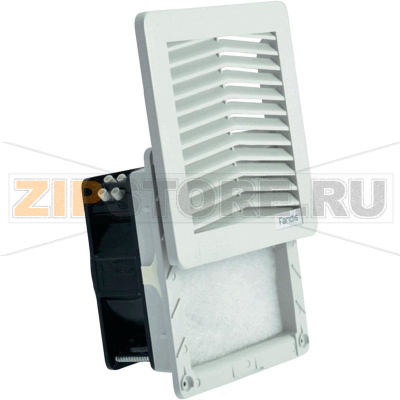 Вентилятор с фильтром 230 В/AC, 18 Вт, 150x150x65.5 мм, 1 шт Fandis FF12A230UF 