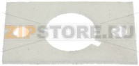 GUARNIZIONE BRUCIATORE 80x48x3 mm