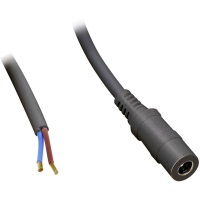 Гнездо низковольтное 2.1 мм, 5.5 мм, 0.3 м, 1 шт TRU Components TC-2511302