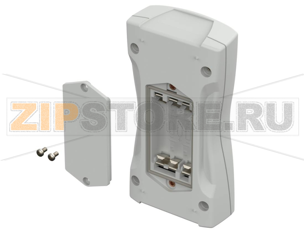 Корпус ручной с отсеком для 3 батареек микро (AAА), 140.3x72.9x31.3 мм, IP 40 (IP 65) Bopla BS 503 F-7035 