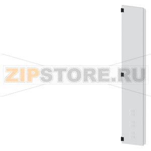 SIVACON, door half, left, with ventilation openings, IP40, H: 2000 mm, W: 300 mm, RAL 7035, Protection class 1 Siemens 8MF1030-2UT25-2BA2 