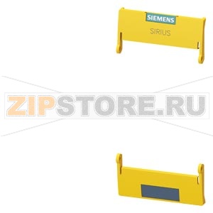 Откидная крышка 45,0 мм, для устройств SIRIUS в промышленном корпусе для установки на DIN-рейку желтого цвета Siemens 3ZY1450-1BC00 