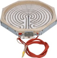 RADIANT HEATING ELEMENT OCTAGON. ø 300mm