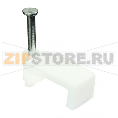 Скоба пластиковая 8 мм, круглая, 100 шт Chint 9940683 