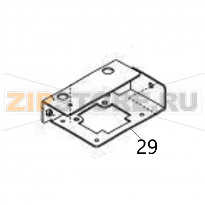 D-Sub PCB BR Sato DR308e D-Sub PCB BR Sato DR308eЗапчасть на деталировке под номером: 29Название запчасти на английском языке: D-Sub PCB BR Sato DR308e.