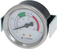MANOMETER D60 G1/8M 2,5BAR