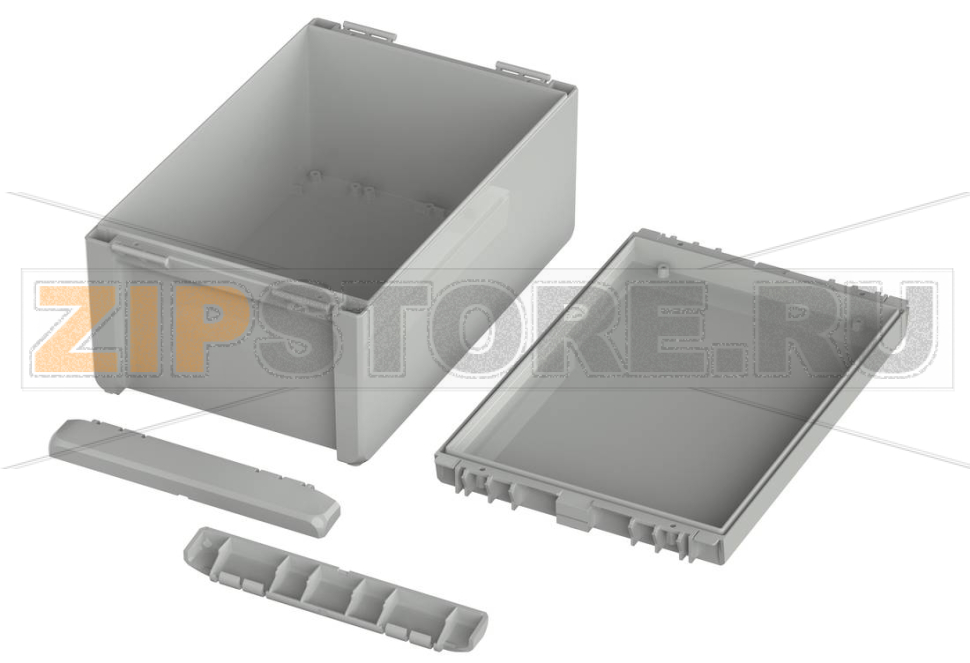 Корпус, 271x170x120 мм, поликарбонат UL 94 V0, одноцветный Bopla B 261712 PC-V0 7035 