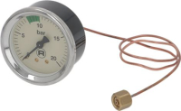 PRESSURE GAUGE FOR PUMP ø 60 mm 0÷20 bar
