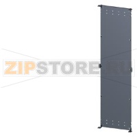 SIVACON, mounting plate, for cabinet rear panel, perforated, H: 2200 mm, W: 600 mm, zinc-plated Siemens 8MF1260-2AL13-0