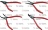 SET OF 4 INTERNAL/EXTERNAL CIRCLIP PLIER