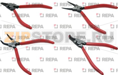SET OF 4 INTERNAL/EXTERNAL CIRCLIP PLIER 