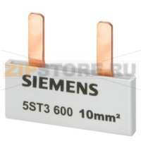 ШИНА ШТИФТОВОГО ТИПА БЕЗОПАСНАЯ ДЛЯ ПРИКОСНОВЕНИЯ 10КВ.ММ 2Х1-ФАЗ. Siemens 5ST3600