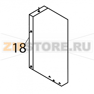 Resistor box rear Fagor FI-2700I Resistor box rear Fagor FI-2700IЗапчасть на деталировке под номером: 18Название запчасти Fagor на английском языке: Resistor box rear FI-2700I.