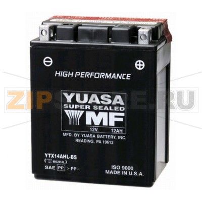 YUASA YTX14AHL-BS(14L-A2,14L-B2) Мото аккумулятор Yuasa YTX14AHL-BS(14L-A2,14L-B2) Напряжение АКБ: 12VЕмкость АКБ: 12Ah