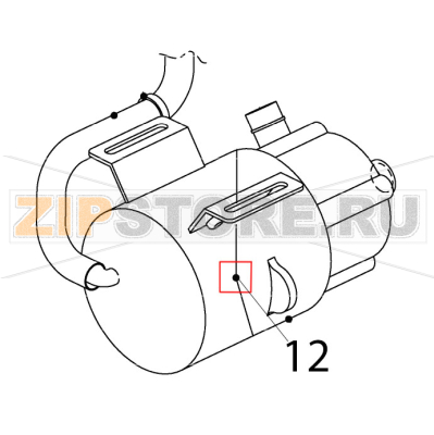 Hex head bolt Hoshizaki IM-65NE-25 Hex head bolt Hoshizaki IM-65NE-25Запчасть на деталировке под номером: 12