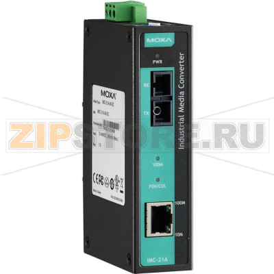 Медиаконвертер MOXA IMC-21A-S-SC 