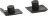 KIT SMALL PLATE FOR DOOR HANDLE