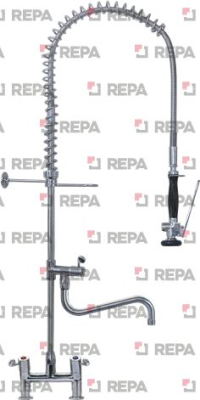 PRE-RINSE UNIT PREMIUM 1140 mm W/TAP 