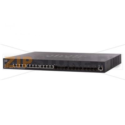 Коммутатор 12x10GE, 12xSFP+ Cisco SX550X-24FT-K9-EU 