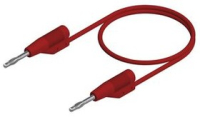 Провод тестовый 0.1 м, красный Hirschmann MVLF WS 2/10 RT