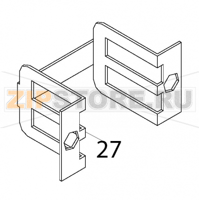 Limiter fastening Fagor AD-48 C Limiter fastening Fagor AD-48 CЗапчасть на деталировке под номером: 27Название запчасти Fagor на английском языке: Limiter fastening AD-48 C.